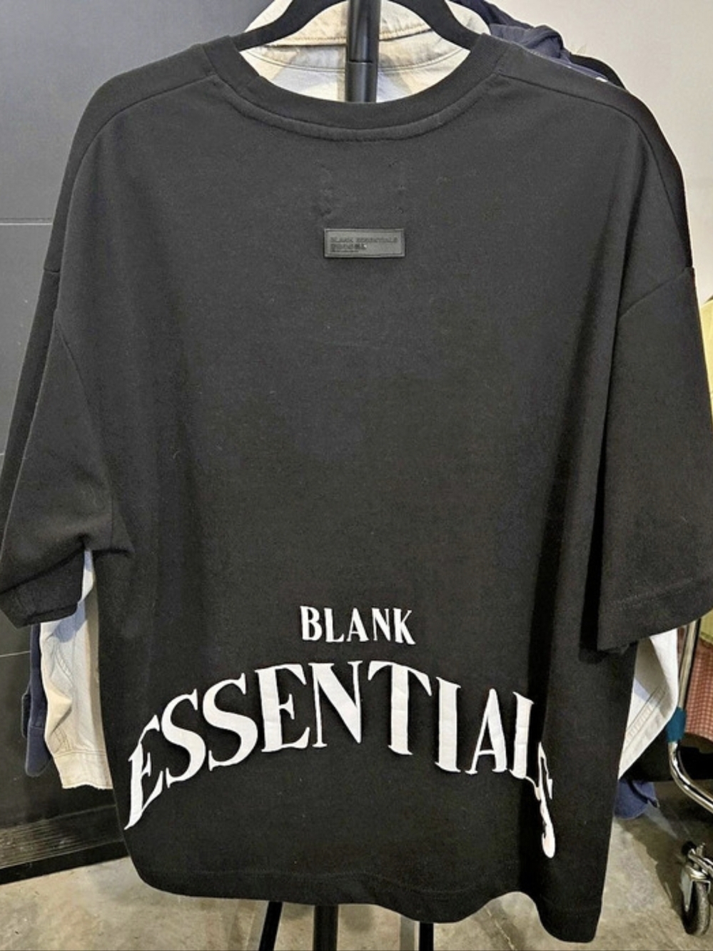 Blank Essentials Graphic Tee Graphic Tee in Black & White